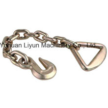 Steel Chain Anchor with 4in Delta Ring, Professional Metal Hardware Manufacture